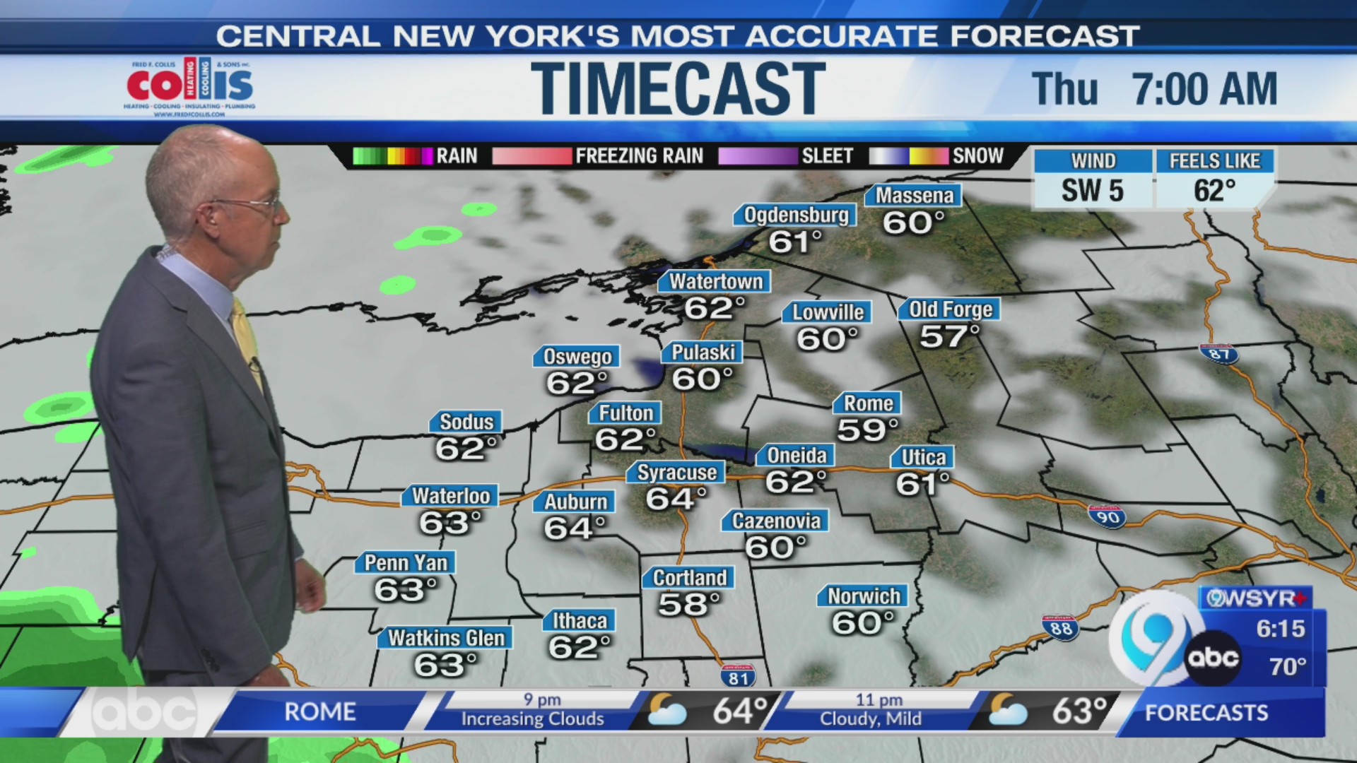 Storm Team forecast: 6PM Wednesday 9-30-26