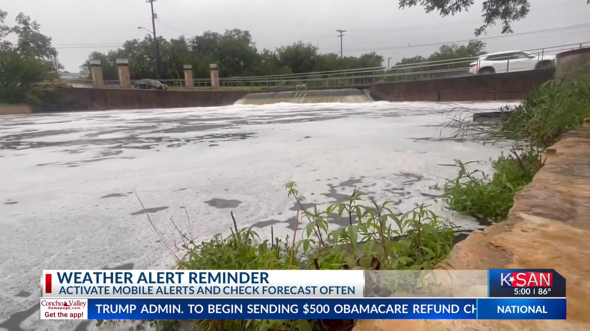 Officials urge multiple weather alert methods ahead of potential flooding