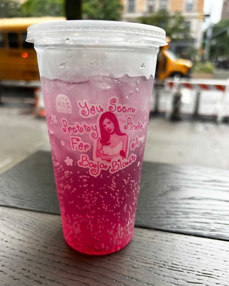 I tried Olivia Rodrigo's pink Baja Blast at Taco Bell, and I love how ...