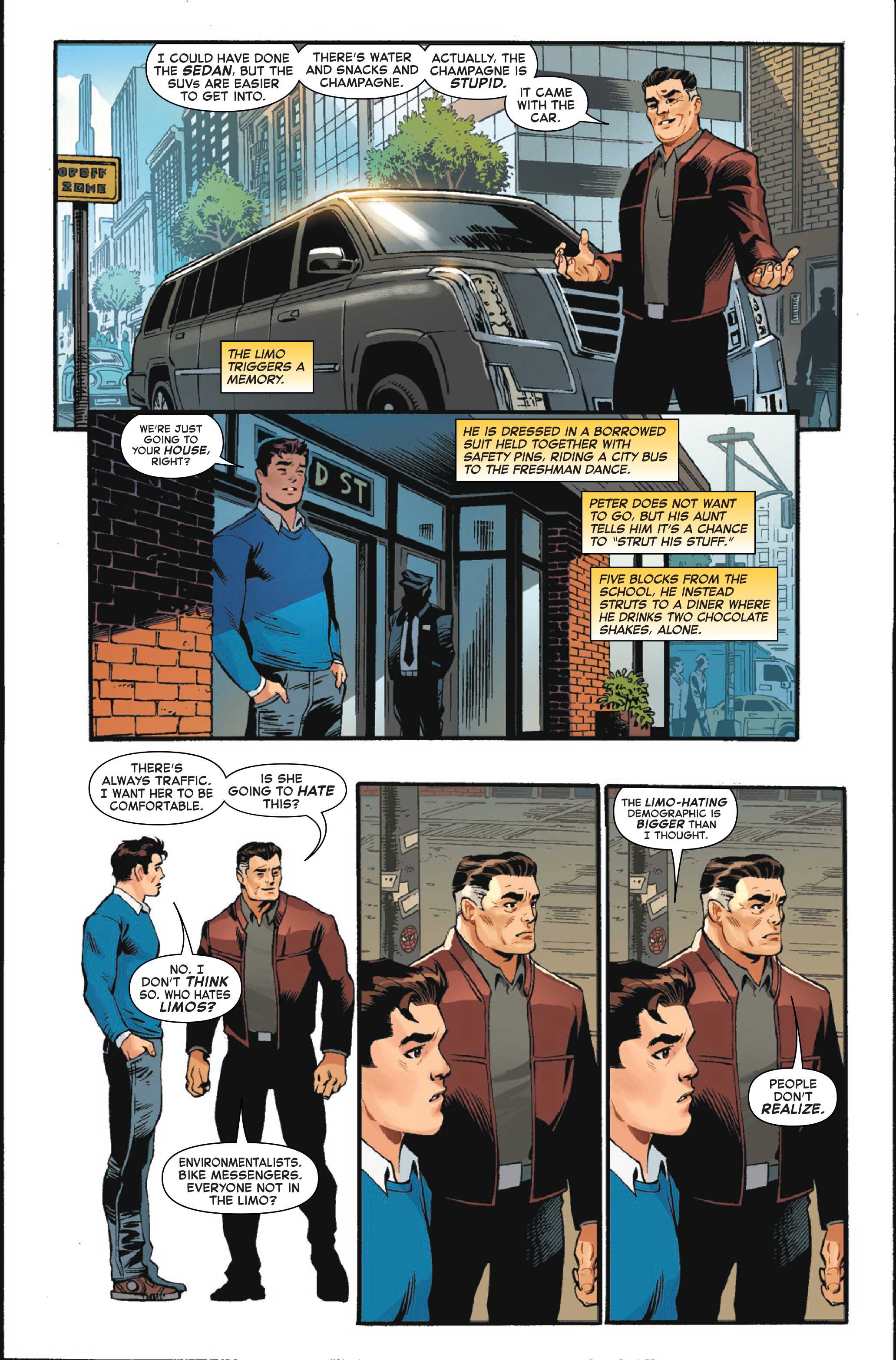 Spider-Man decides whether to allow Damage Control to relieve his burden