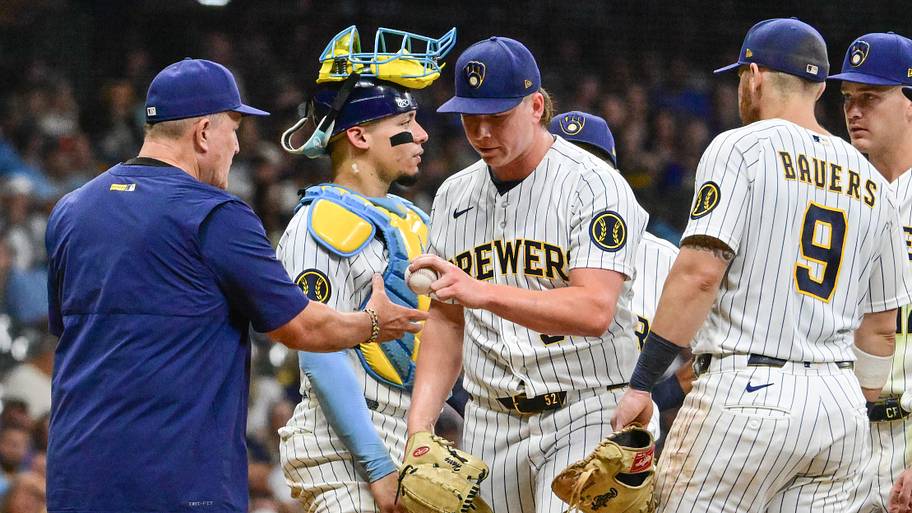 Brewers' Kyle Harrison lost his rhythm, but not Pat Murphy's belief in him