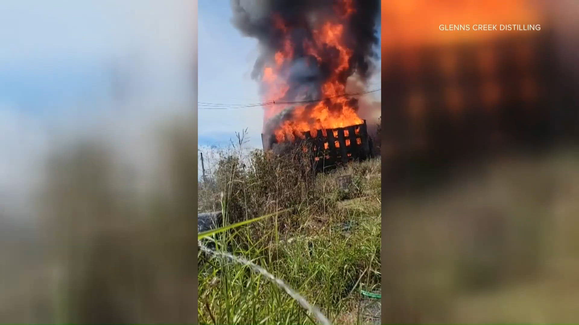 Fire breaks out at Glenns’ Creek Distilling in Woodford County
