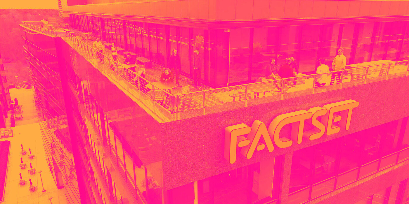 FactSet (FDS) stock trades up, here is why