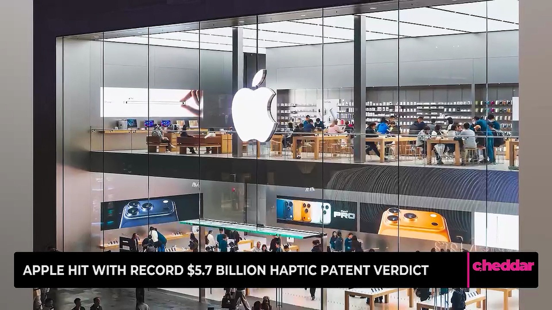 Apple hit with record $5.7 billion haptic patent verdict