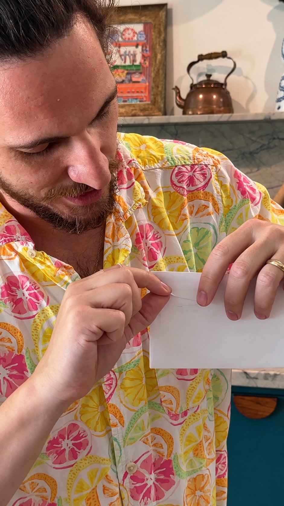 We’ve been opening envelopes wrong?