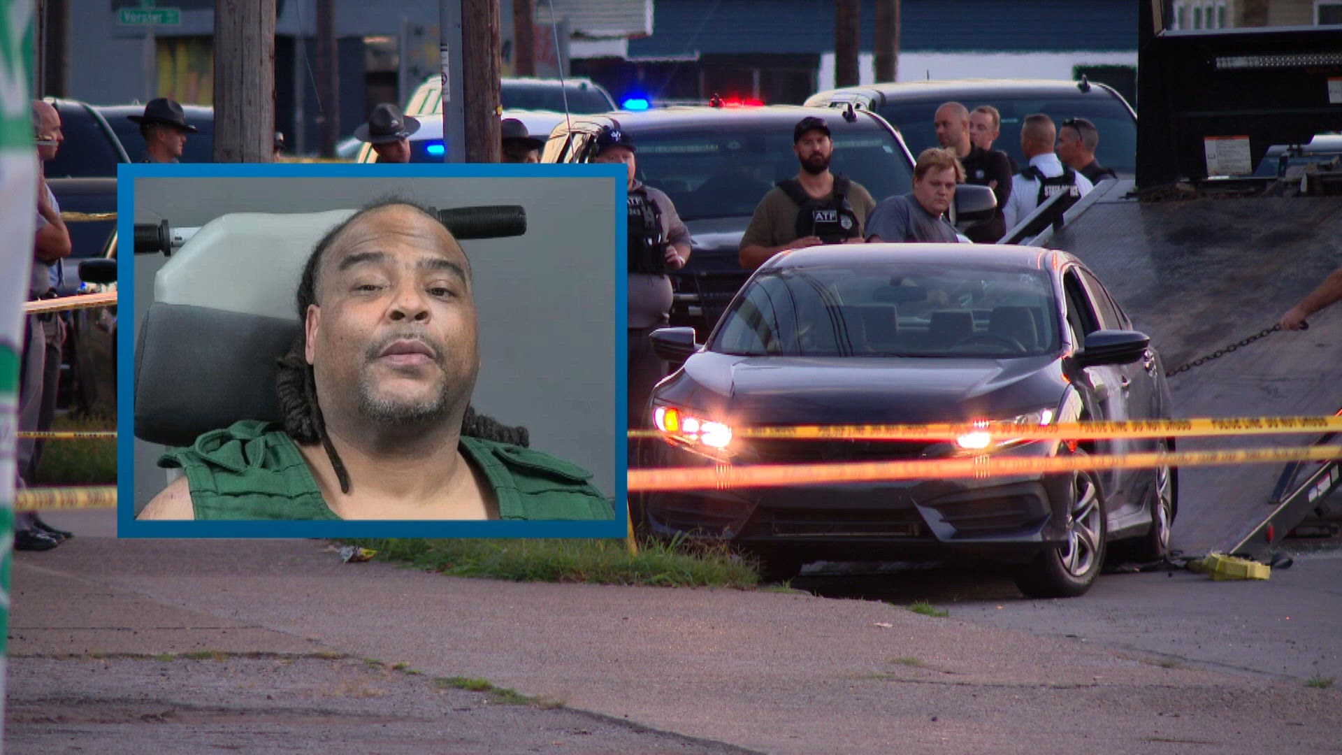 Man charged in KSP trooper's death arrested in slain officers' handcuffs