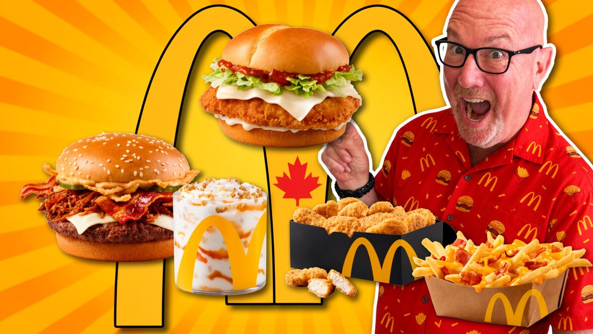 Trying McDonald’s world menu items