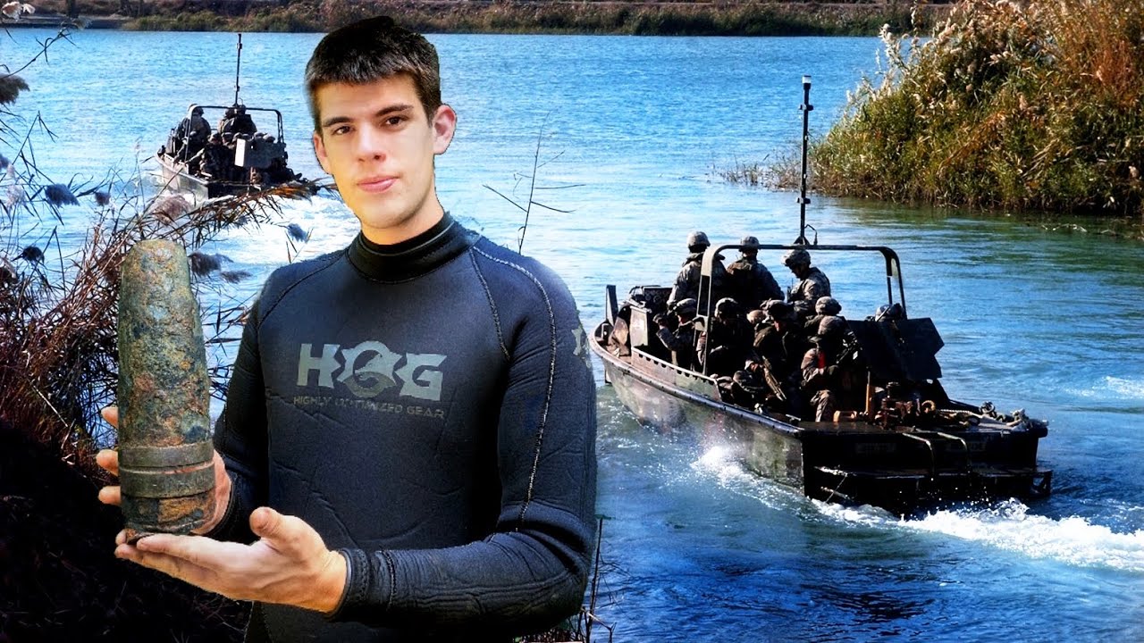 Historic weapon unearthed while diving