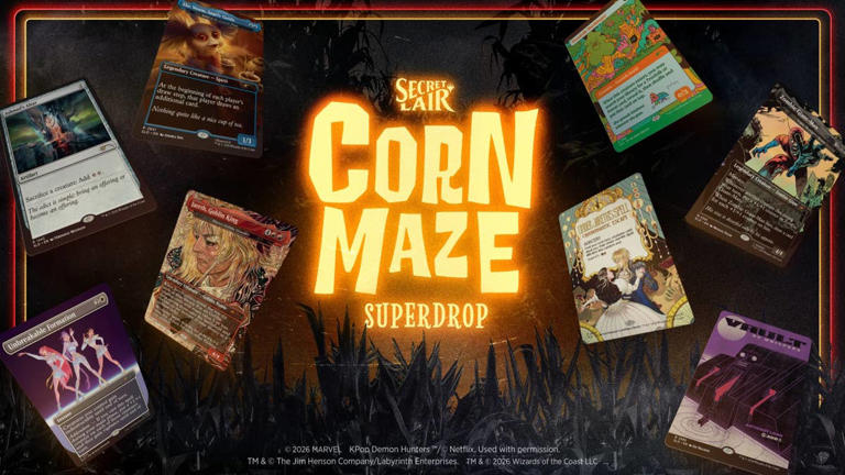 Magic's Corn Maze Superdrop Brings Labyrinth, KPop Demon Hunters, And ...