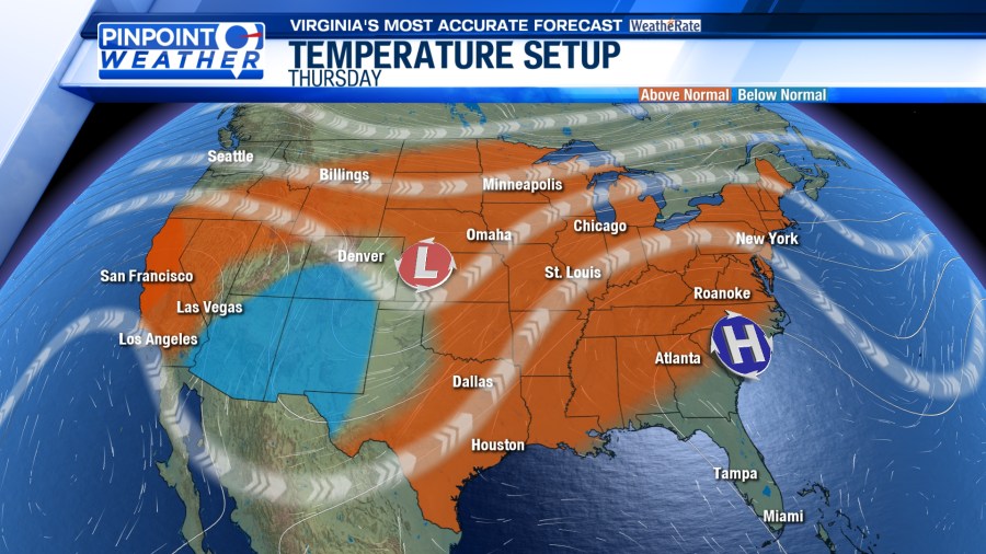 Pinpoint weather: Heat continues, tracking weekend rain