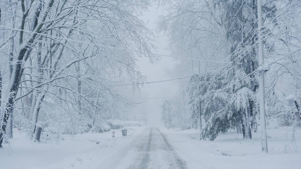 Map shows US states facing 30 inches of snow, 40mph winds this weekend