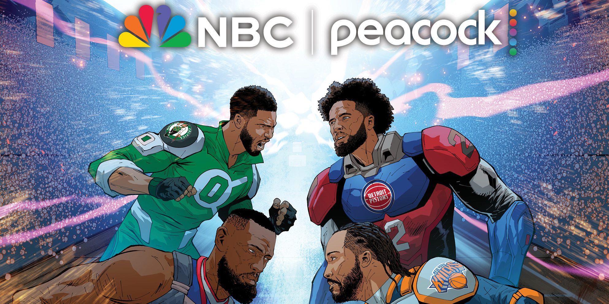 NBC Sports turns NBA athletes into comic book heroes for a super second ...