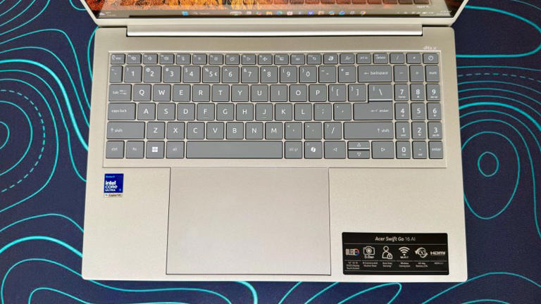 Acer Swift Go 16 AI review: Lean, large OLED laptop for less