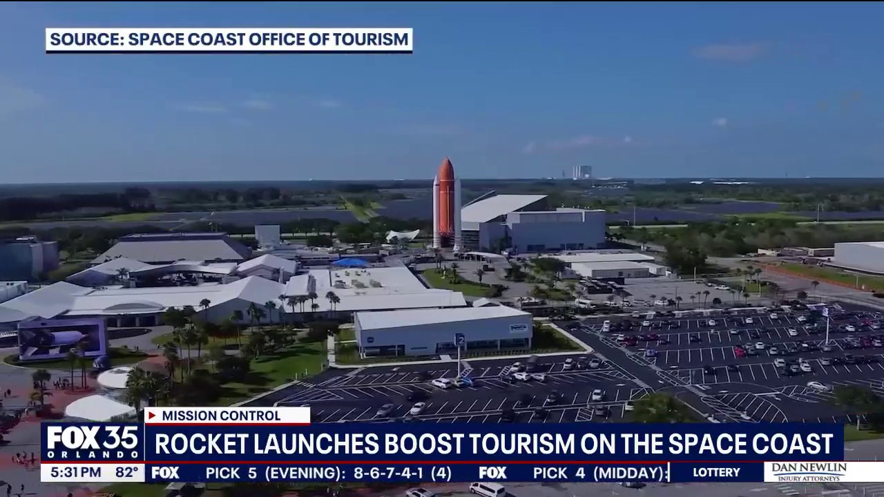 Rocket launches boosting Space Coast tourism to record levels