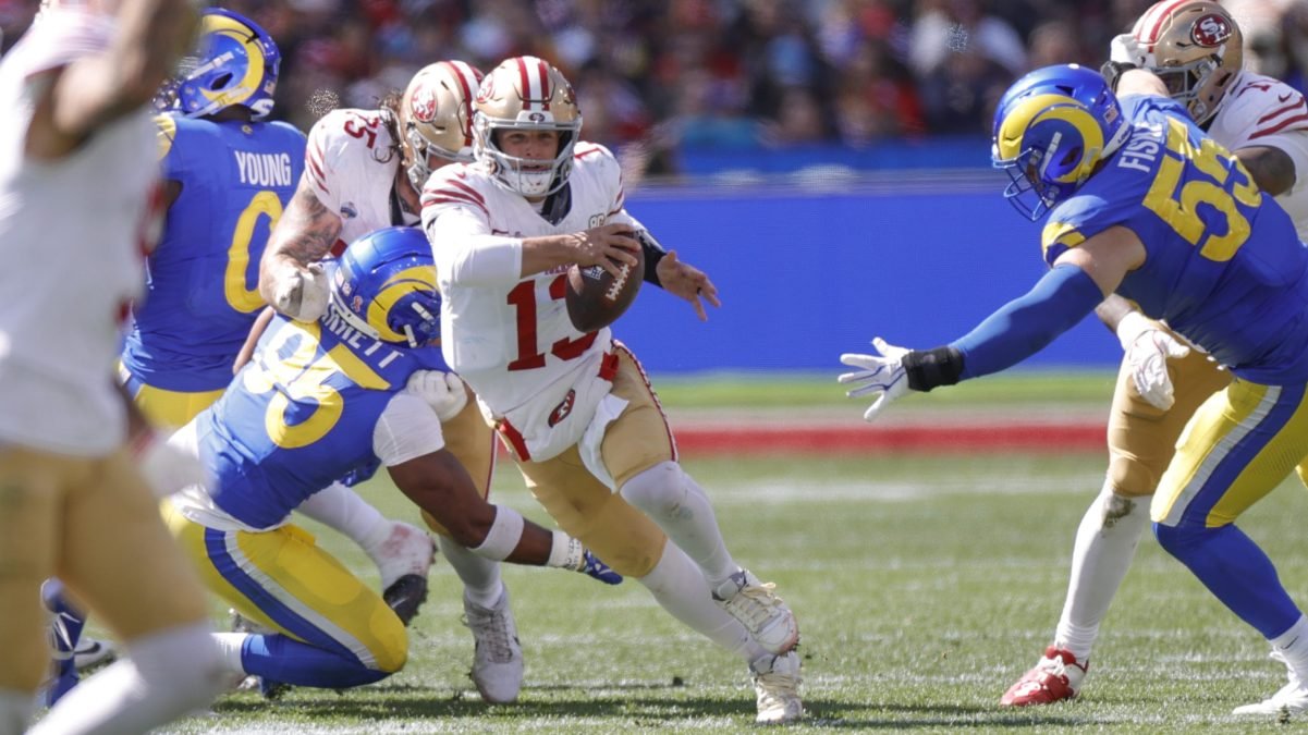 Christian McCaffrey reveals Brock Purdy trait that helps 49ers QB evade ...