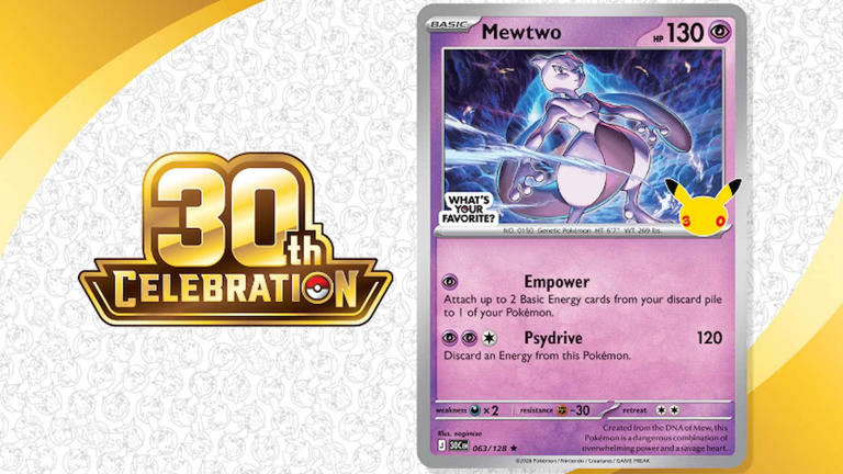 Pokémon TCG officially giving away free Mewtwo card on October 2