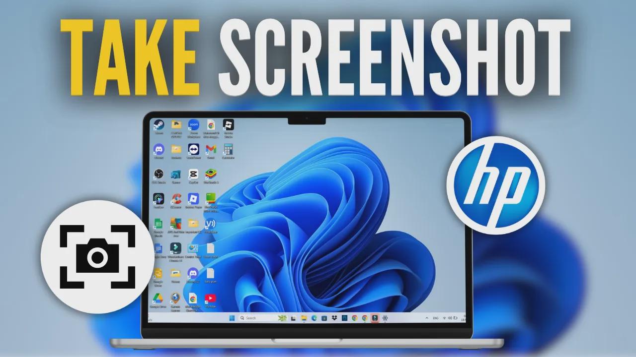 How to take screenshot on HP laptop