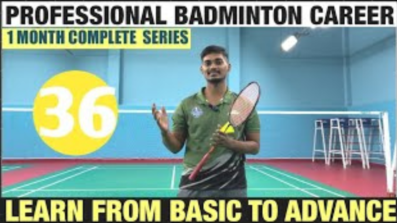 Developing a backhand smash in badminton