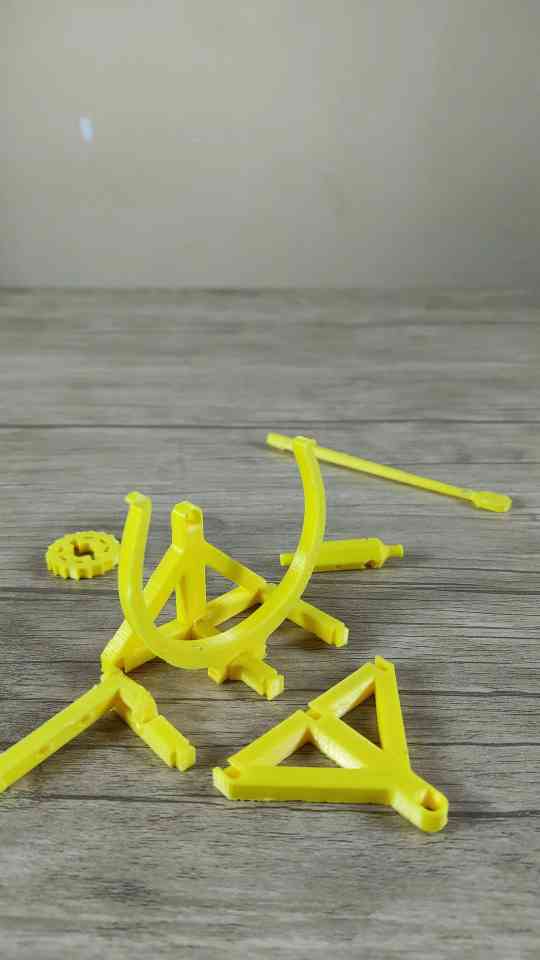 3D printed powerful catapult with mechanical design