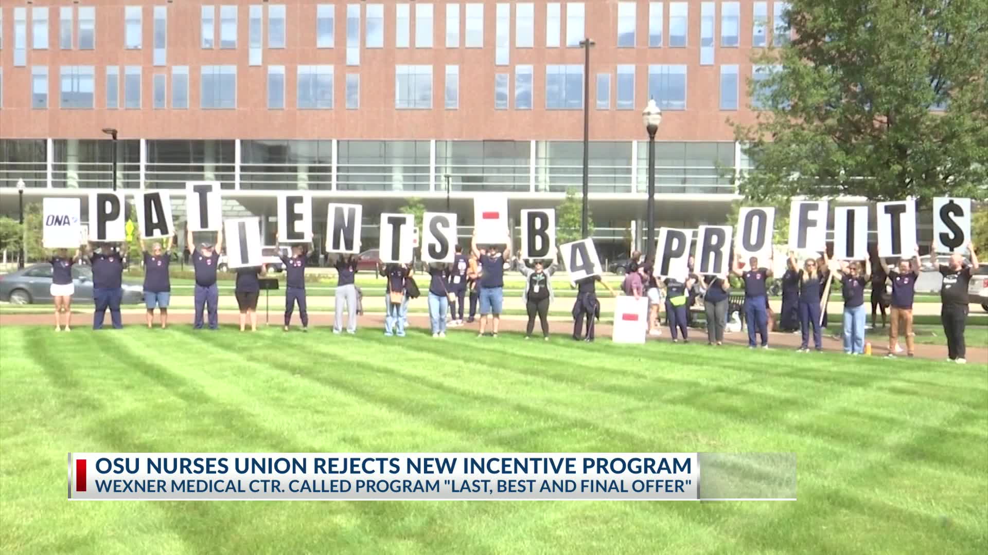 Ohio State nurses reject shift coverage offer as program expires