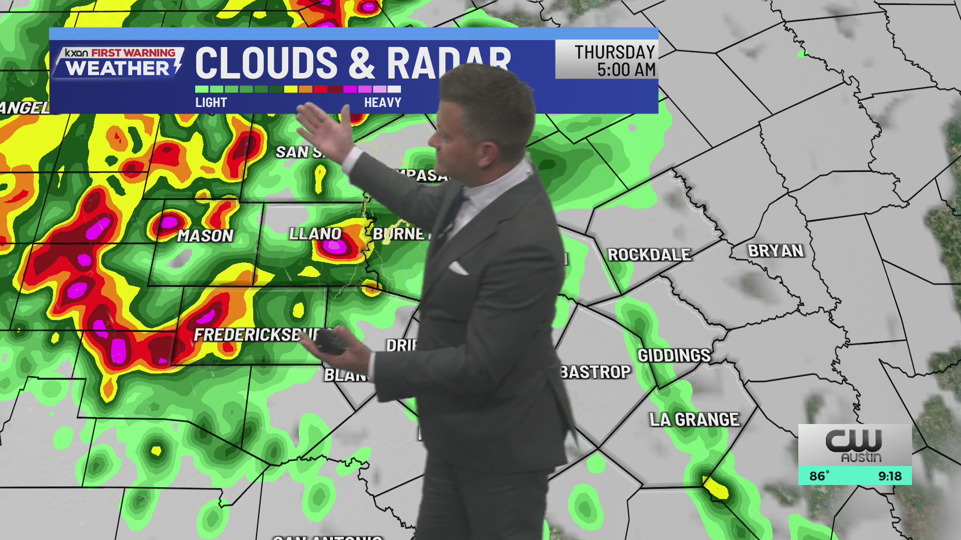 Increasingly wet and stormy on Thursday with a flash flood threat and ...