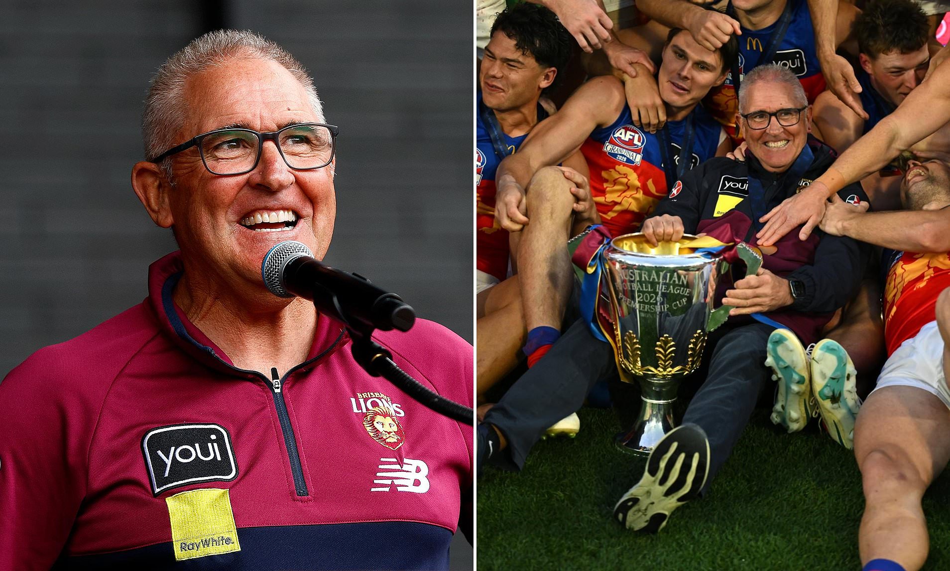 End of an era for Lions as Chris Fagan quits after third Grand Final ...