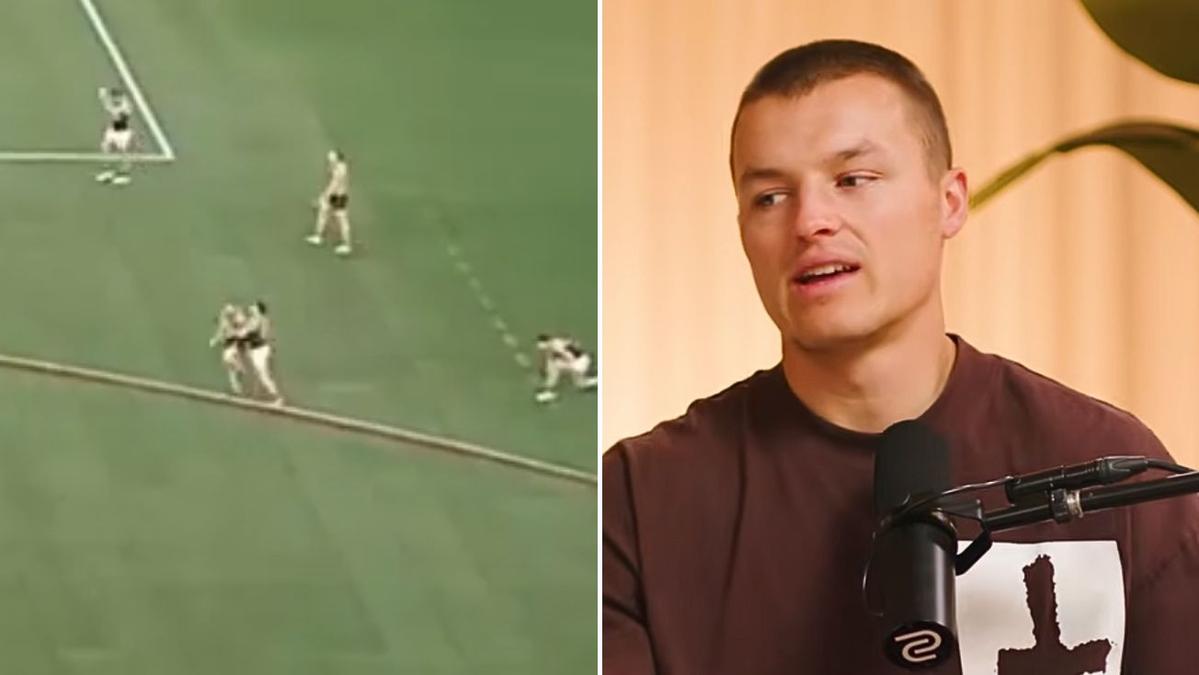 Jack Ginnivan comes clean on Lachie Neale act: 'Hit me behind the play'