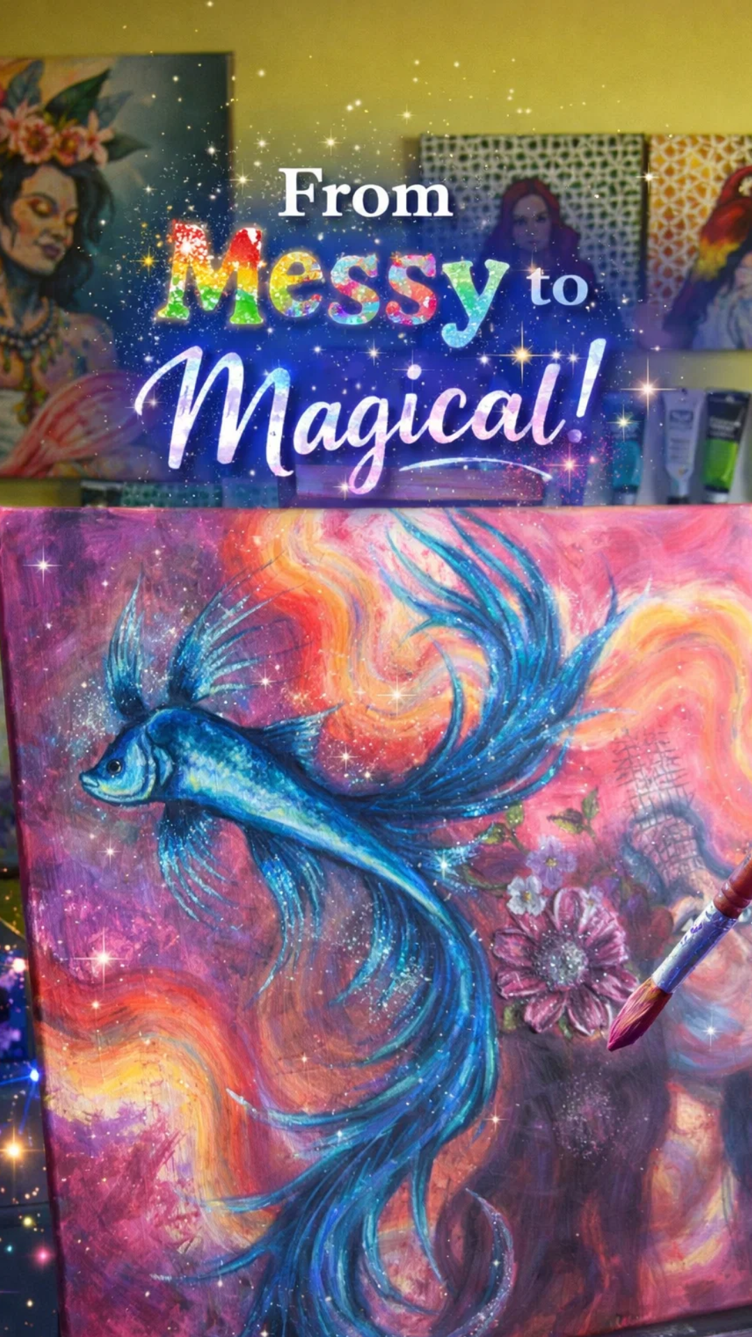 From random lines to a stunning masterpiece you have to see