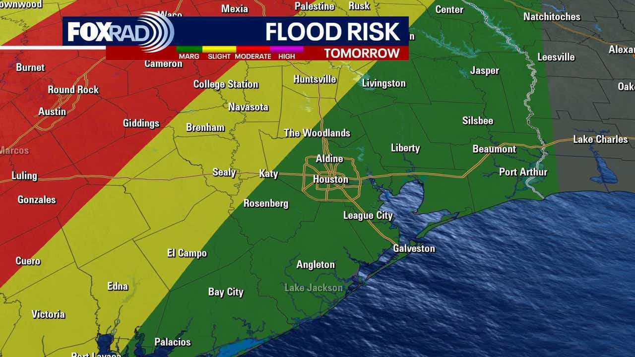 Houston weather: Rain increases Thursday through the weekend