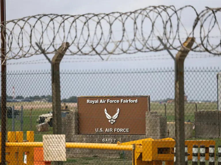 UK PM says 'strong indications' Iran involved in US airbase incident
