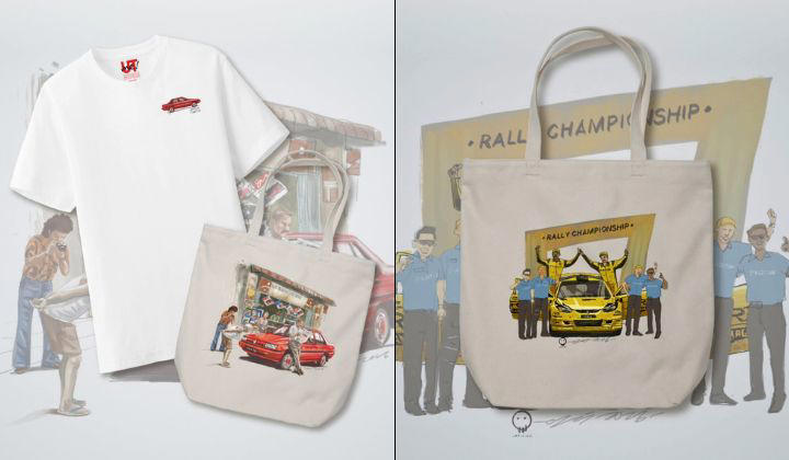 The Malaysian artist who drew Proton’s icons onto a Uniqlo T-shirt