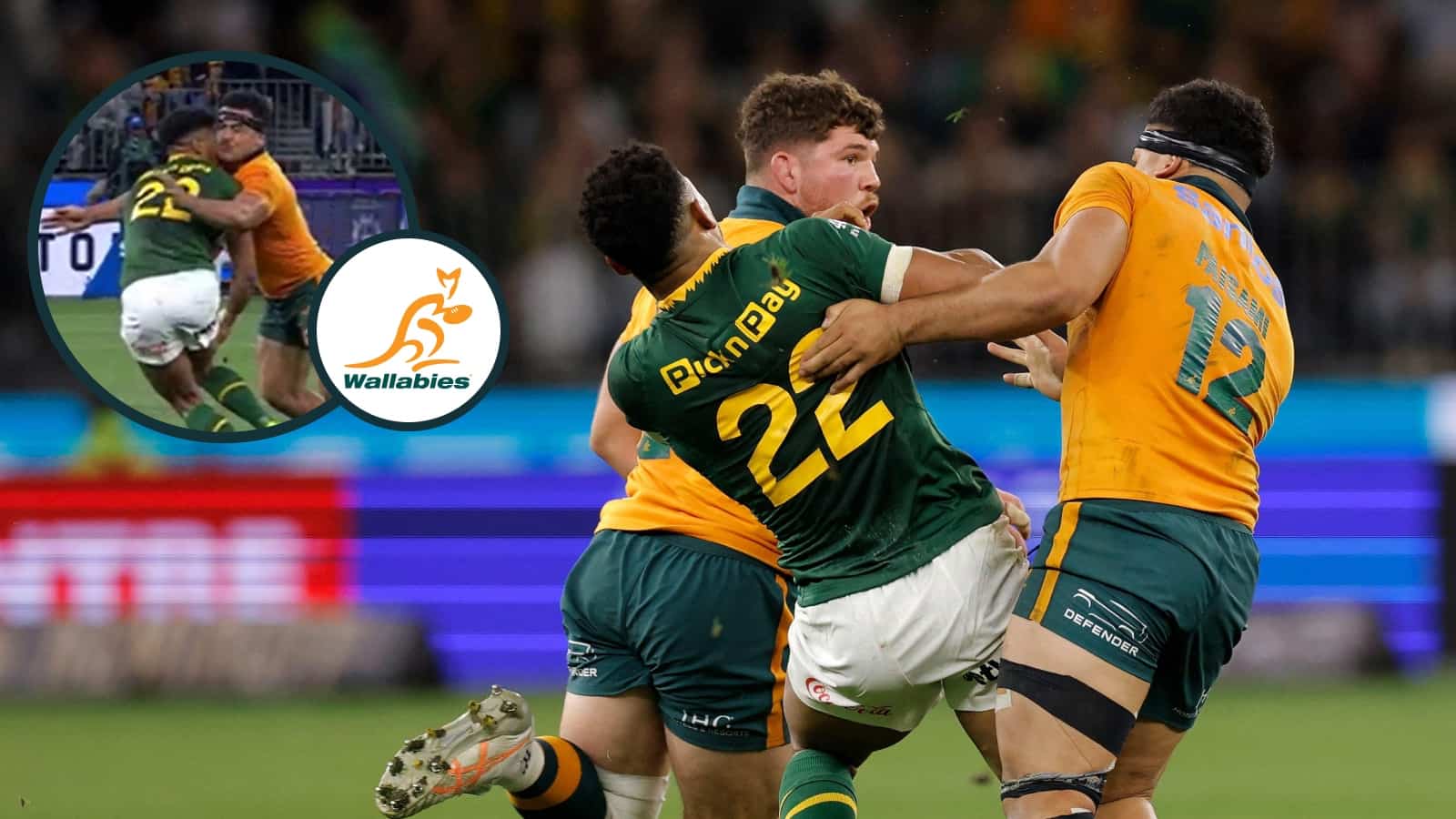 Wallabies centre banned after dangerous tackle on Springboks fly-half ...
