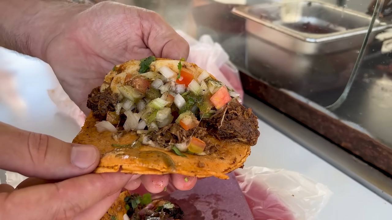 He found some of the world’s cheapest tacos... then ordered everything