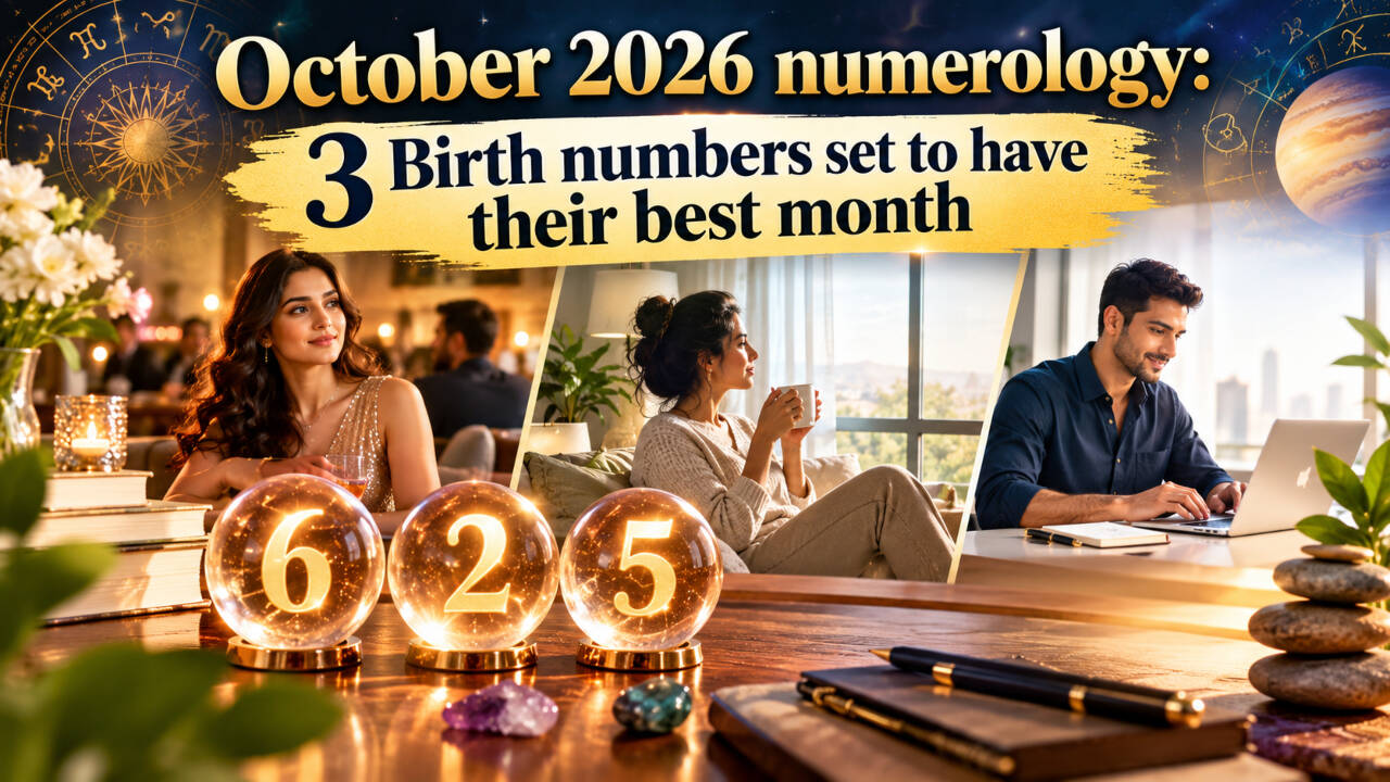 October 2026 numerology: Astrologer maps birth numbers 6, 2, 5 ...