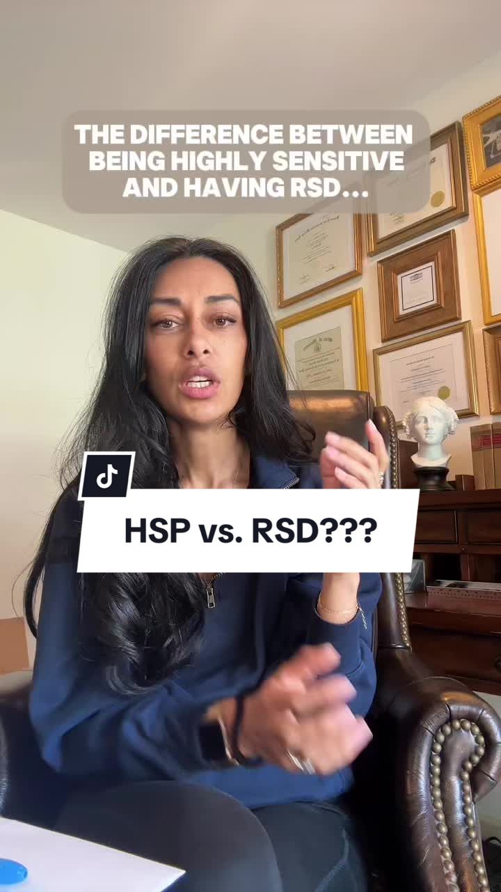 HSP vs. Rejection sensitive dysphoria explained