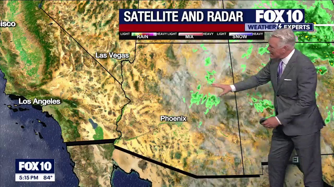 Arizona weather forecast: Clearing skies and below-average highs in Phoenix