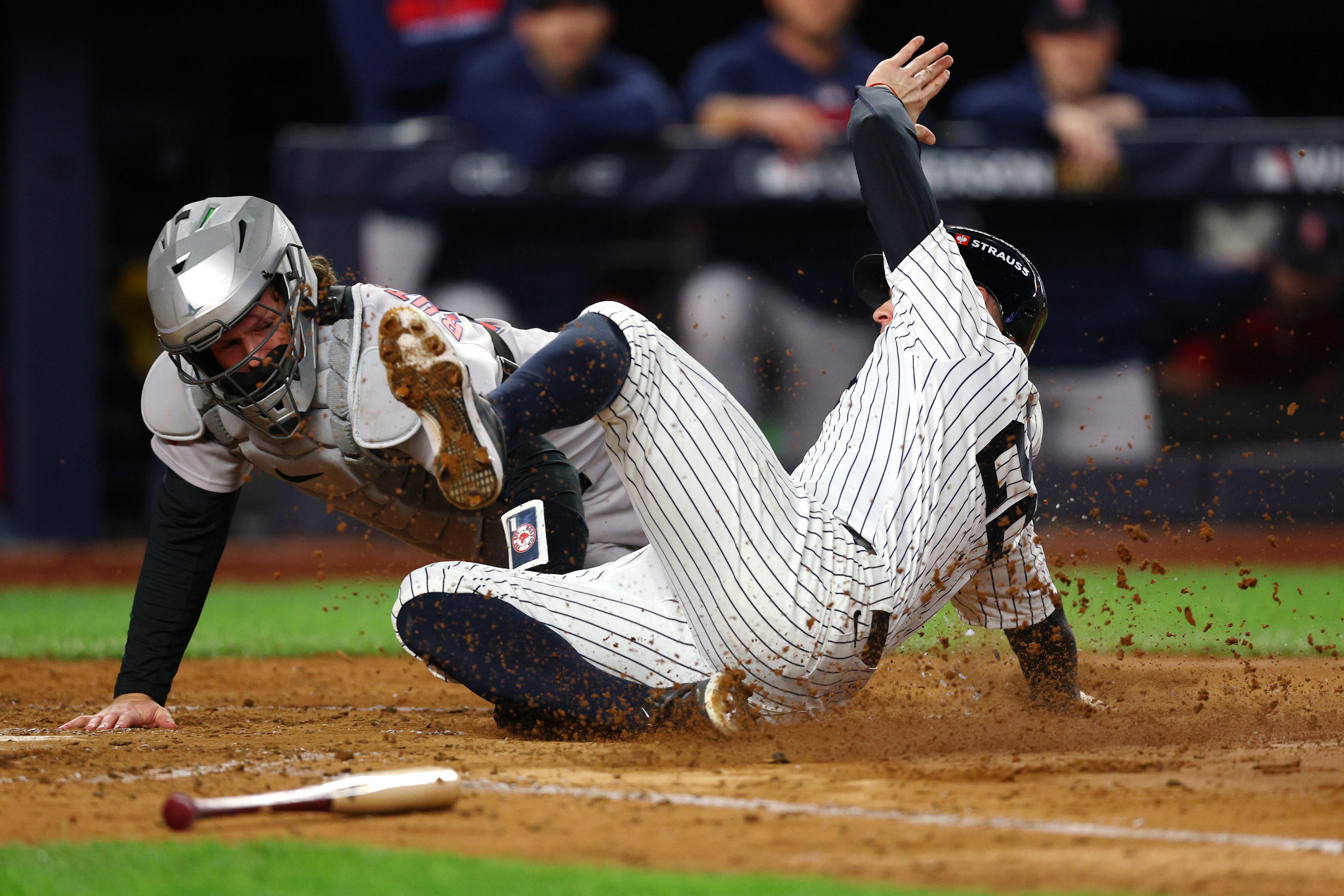 Yankees coach ridiculed for runner thrown out at home vs. Red Sox