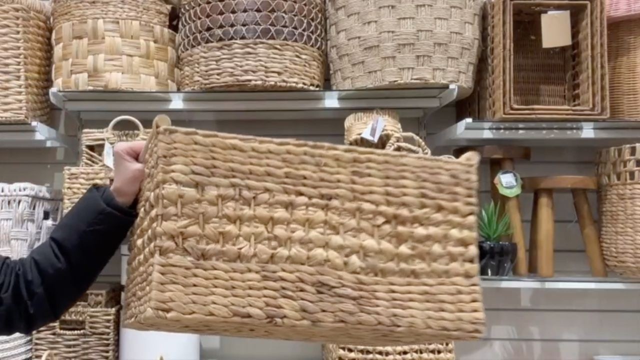 Why everyone's suddenly buying wicker baskets, but not for storage!