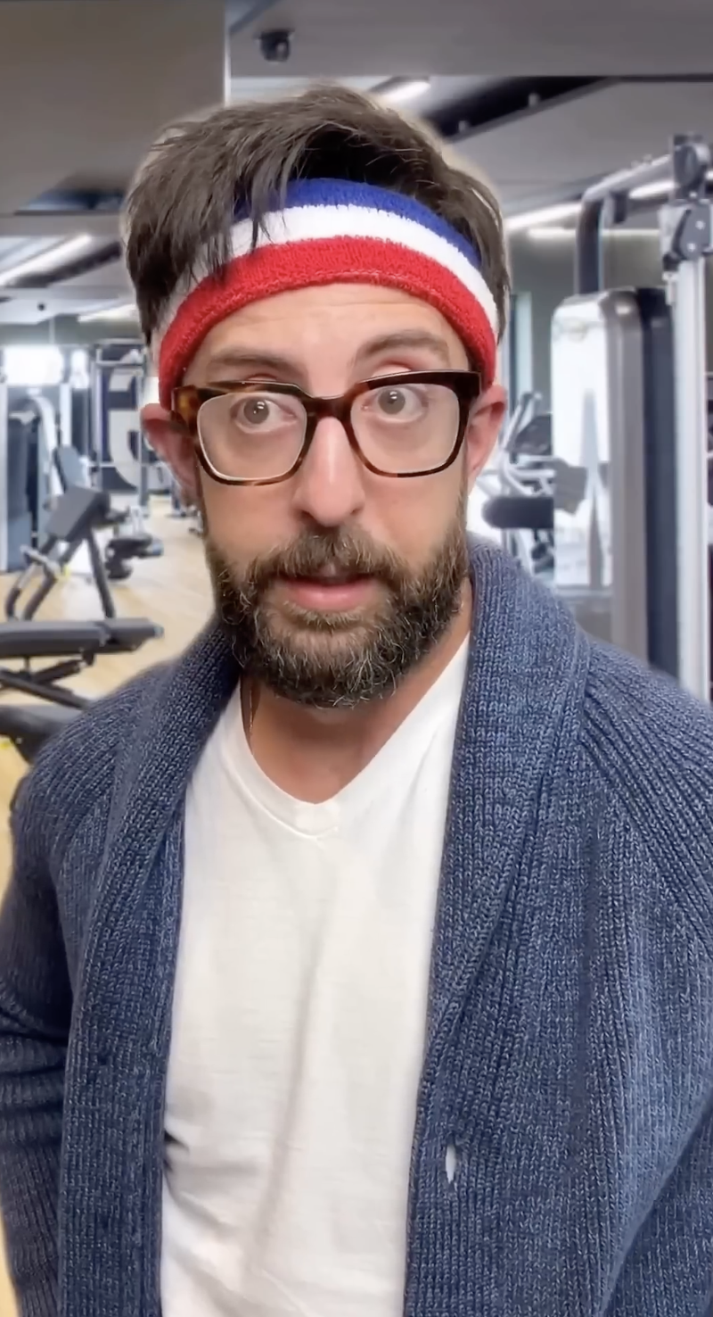 I should stop working out…