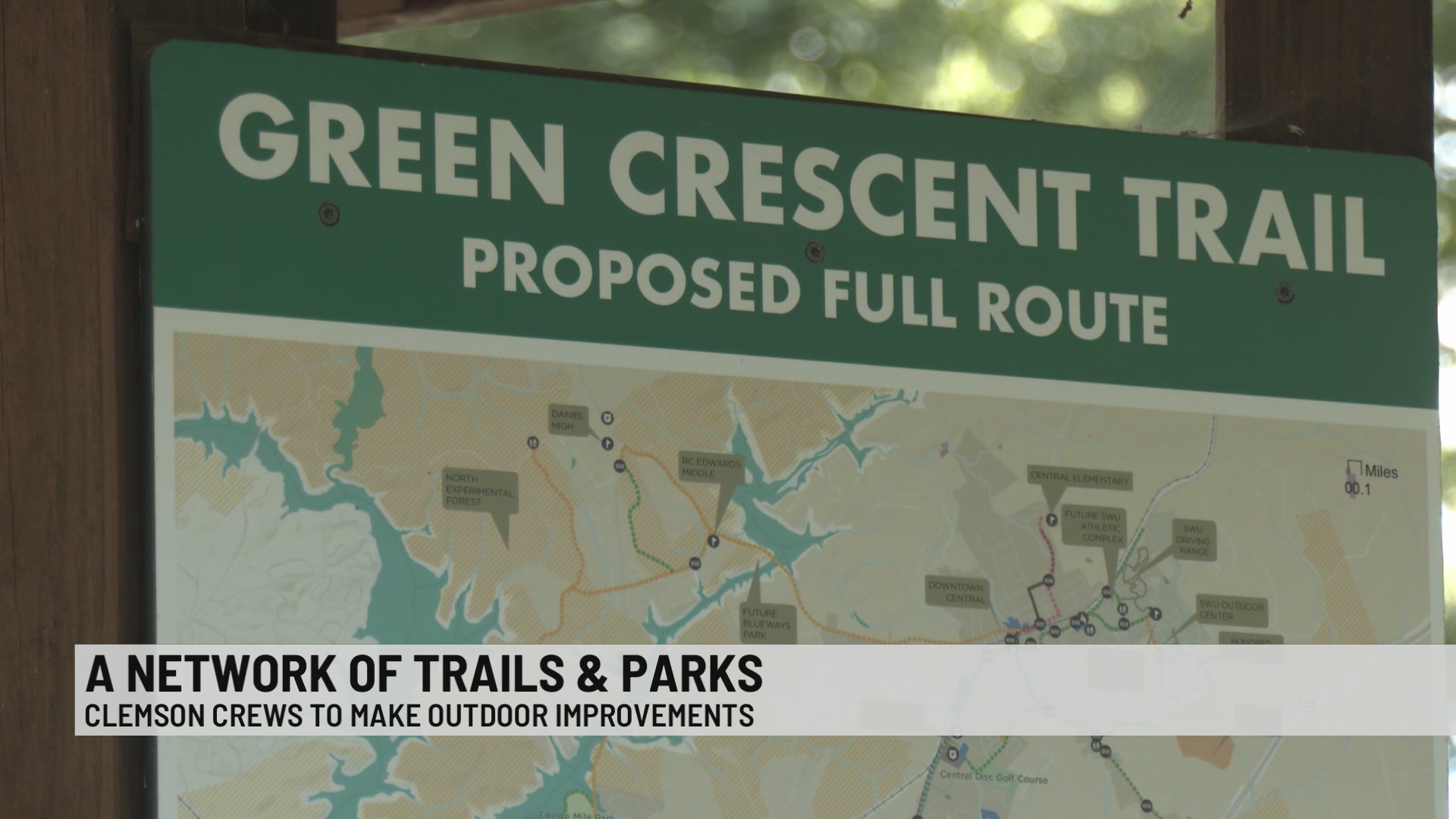 Clemson expanding Green Crescent trail, building new park