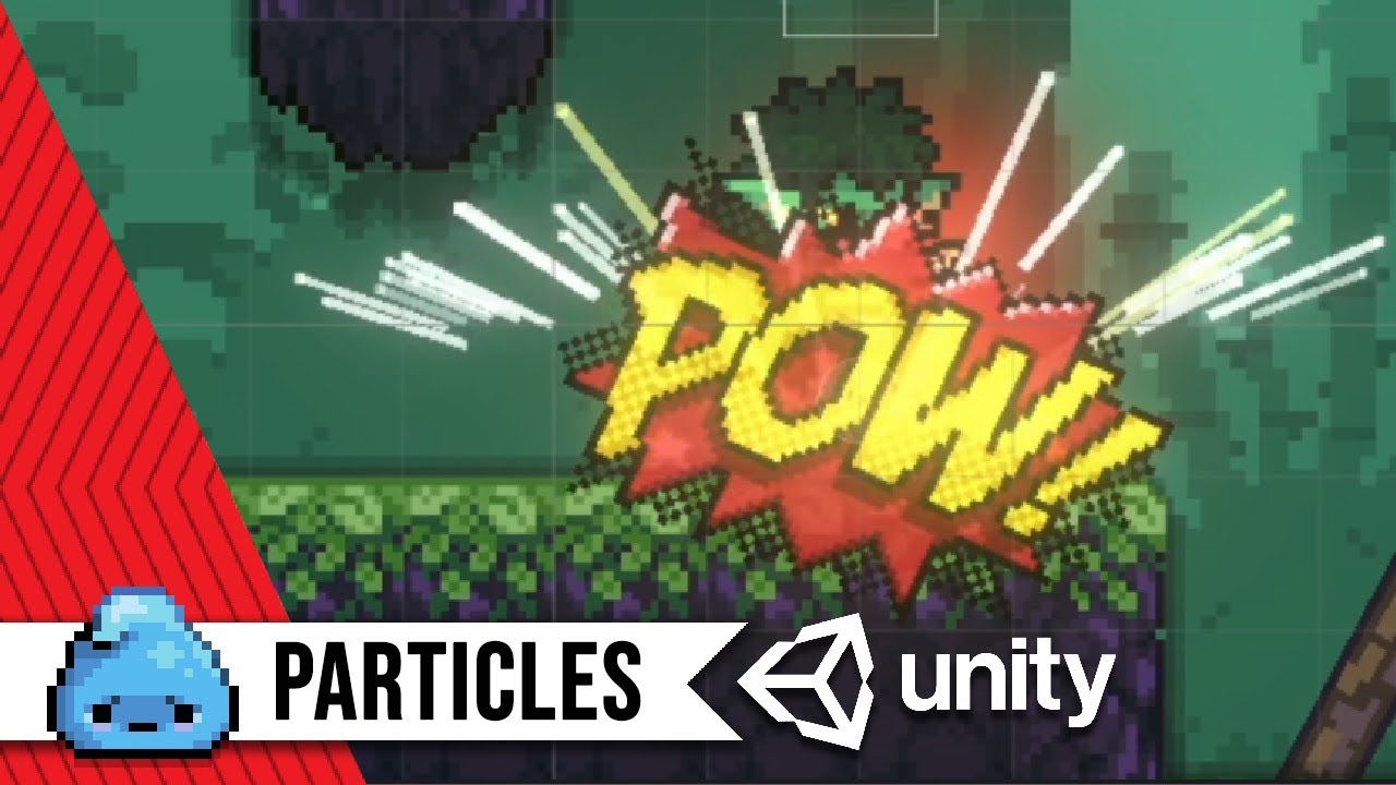 Creating particle effects for a Unity game