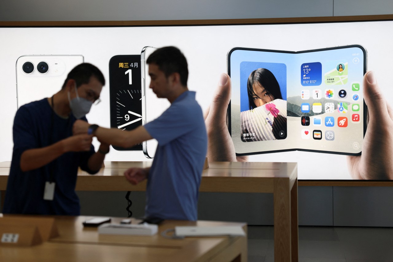 Apple's biggest battleground for foldable phones is China