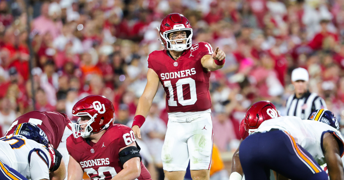 Brent Venables confirms John Mateer will remain Oklahoma starting ...