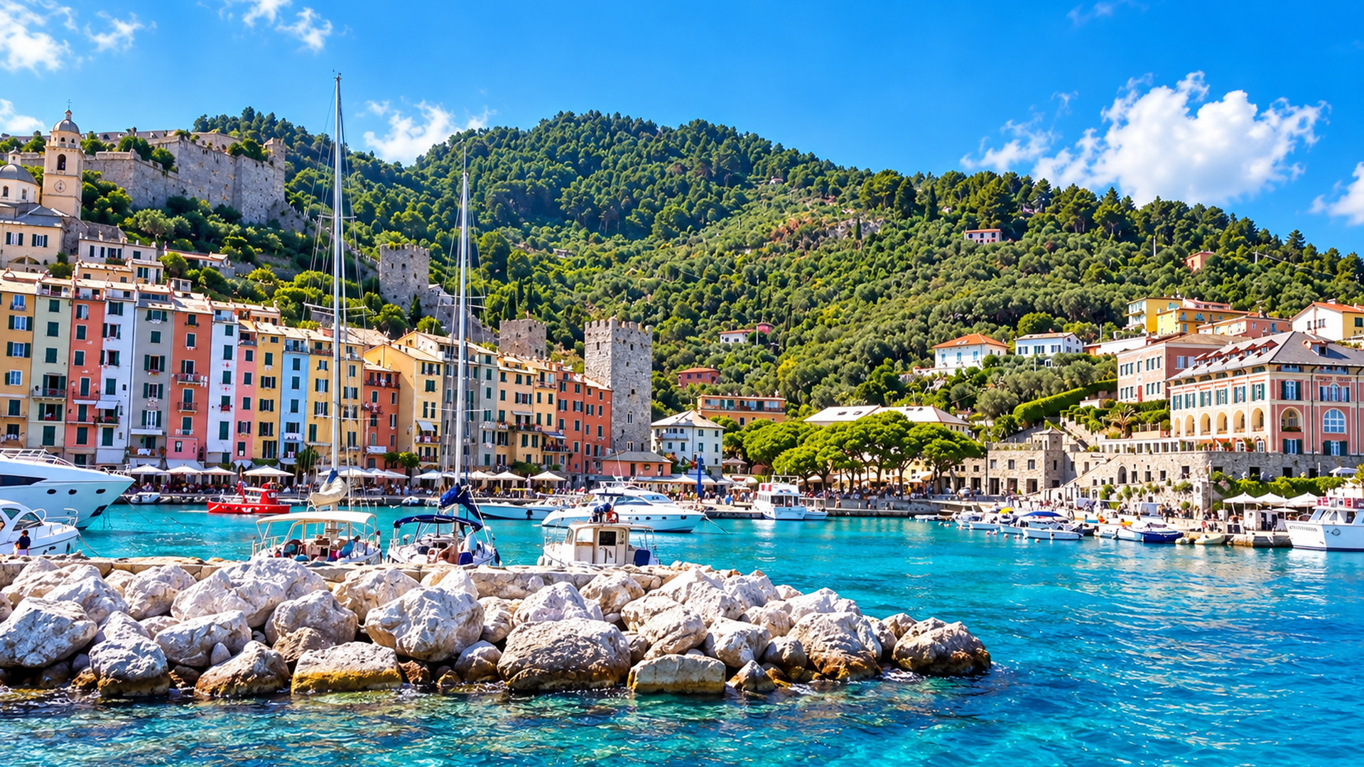 Cinque Terre en Italie : les villages colorés de la côte ligure (4K)