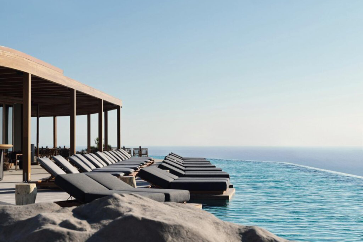 This Santorini hotel is a stylish escape from the island’s crowds