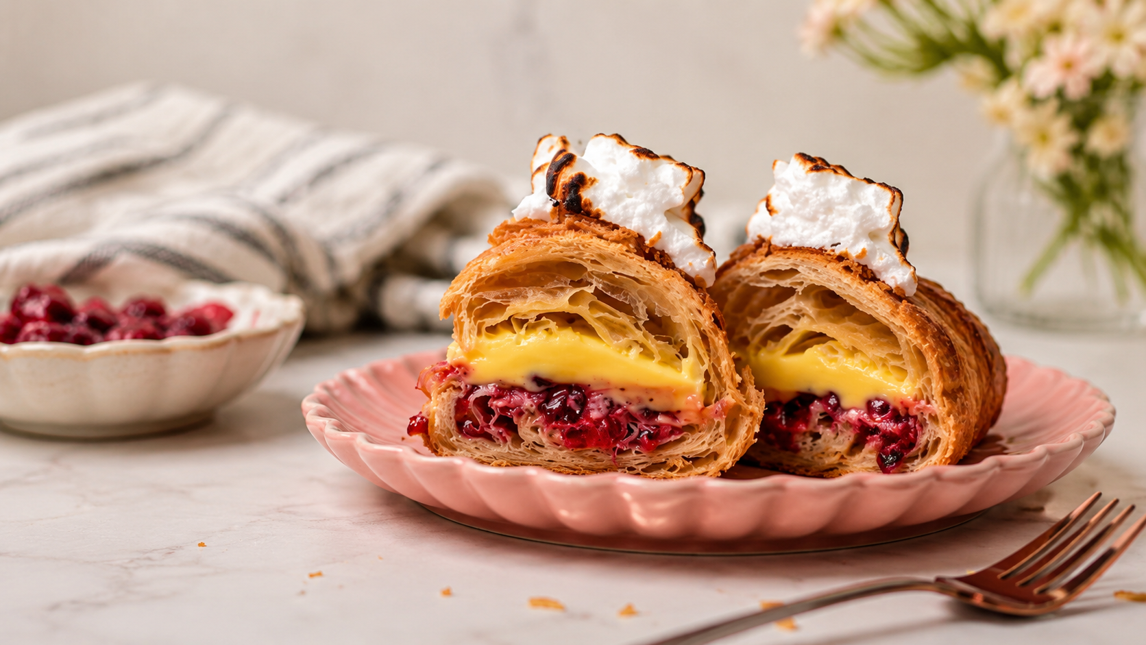 Easy homemade pastries, cakes, and refreshing drinks