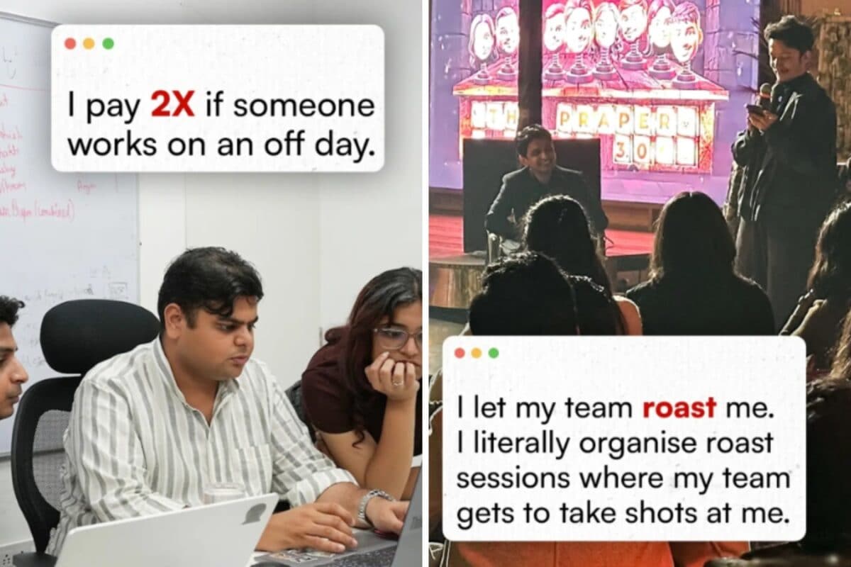 ‘I pay 2x if someone works on day off’: Gen Z founder shares company ...