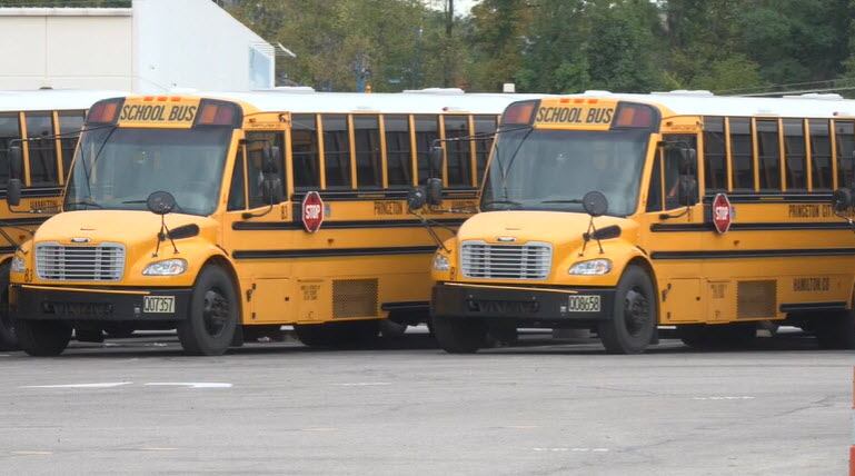 Princeton bus drivers officially on strike