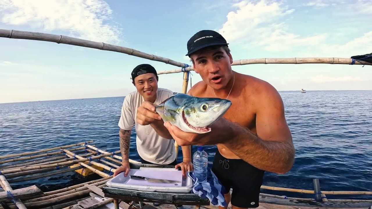 They chased tuna, wahoo and mahi-mahi for dinner - the entire meal had ...