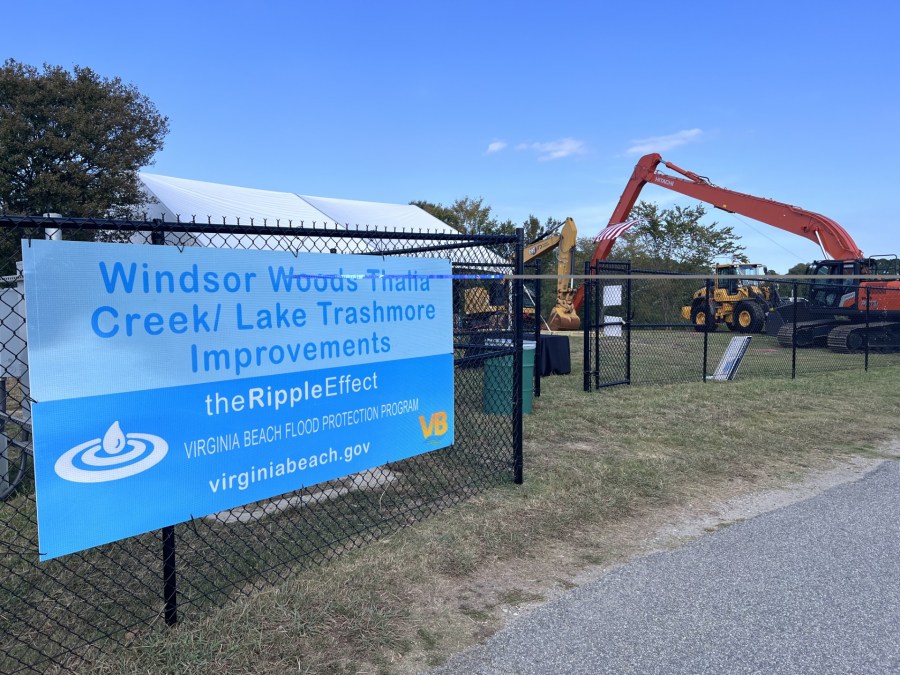 Virginia Beach breaks ground on Windsor Woods Pump Station